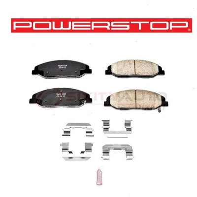 PowerStop Front Disc Brake Pad & Hardware Kit for 2008-2014 Cadillac CTS pi - Imagem 1 de 4