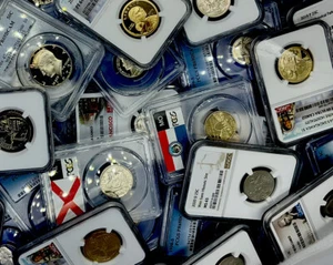 PROOF COINS - 💰 PCGS or NGC Graded U.S. Mint Silver Clad Coins 1 COIN LOT 💰 - Picture 1 of 9