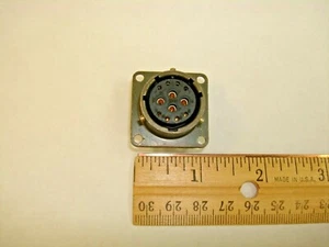 PT00E-14-12S Chassis Mount 12 Contact Socket MS3110-14-12S - Picture 1 of 3