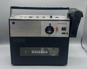 Panasonic RQ-501 Portable Reel to Reel Tape Player Recorder Microphone Untested - Picture 1 of 24