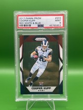 Red White and blue Cooper Kupp RC 2017 prizm