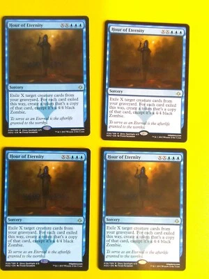 MTG Card. Hour of Eternity Playset. 4 card HOU Rare Sorcery - Image 1 of 2