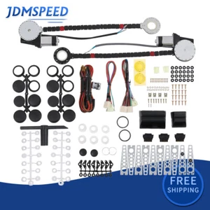 Universal 2 Door Electric Car Truck Power Window Conversion Kit Roll Up Switches - Bild 1 von 12