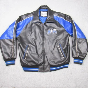 Orlando Magic G-III Herren XL Full Zip Lederjacke NBA Basketball - gebraucht; LESEN - Bild 1 von 19