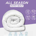 New Anti Allergy Duvet Quilt 10.5 13.5 15 Feels Like Down Bedding Set All Sizes