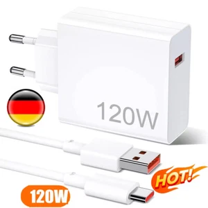 Für Xiaomi 120W Schnell Ladegerät Netzteil 6A USB-C Kabel Redmi Note10/11/12Pro - Zdjęcie 1 z 18