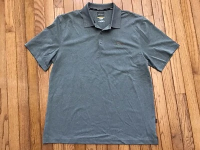 Greg Norman Mens Golf Polo Shirt Gray Large Polyester Short Sleeve Collar - Image 1 of 4