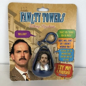 Fawlty Towers Talking Keychain New Old Stock Works Vintage 2001 - Picture 1 of 3