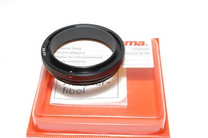 Hama Umkehrring CA55 für Canon FD auf 55mm / reversal ring (neuwertig)