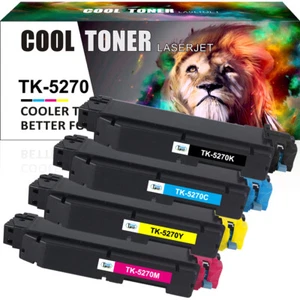 4 cartouches de toner pour Kyocera TK-5270 ECOSYS M6230cidn M6630cidn P6230cdn TK5270 - Photo 1/8