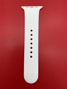 Original Apple Watch Sportarmband Stück 42/44mm - Weiß - OEM - S/M Armband Only - Bild 1 von 3