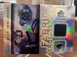 Ladainian Tomlinson 2005 Upper Deck Fabric Reflections Relic