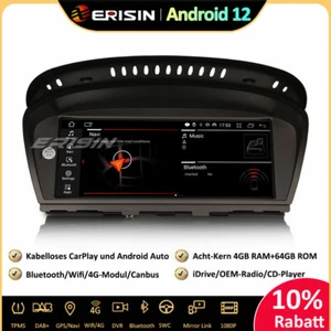 8.8" 64GB Android 13 Autoradio GPS DAB+ BMW E90 E91 E92 E93 E60 E61 E63 E64 CIC - Bild 1 von 18