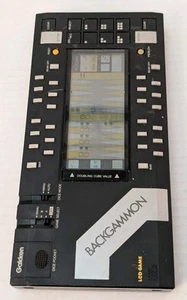 Gakken Backgammon Electronic Handheld LCD Computer Game Made In Japan - Picture 1 of 7