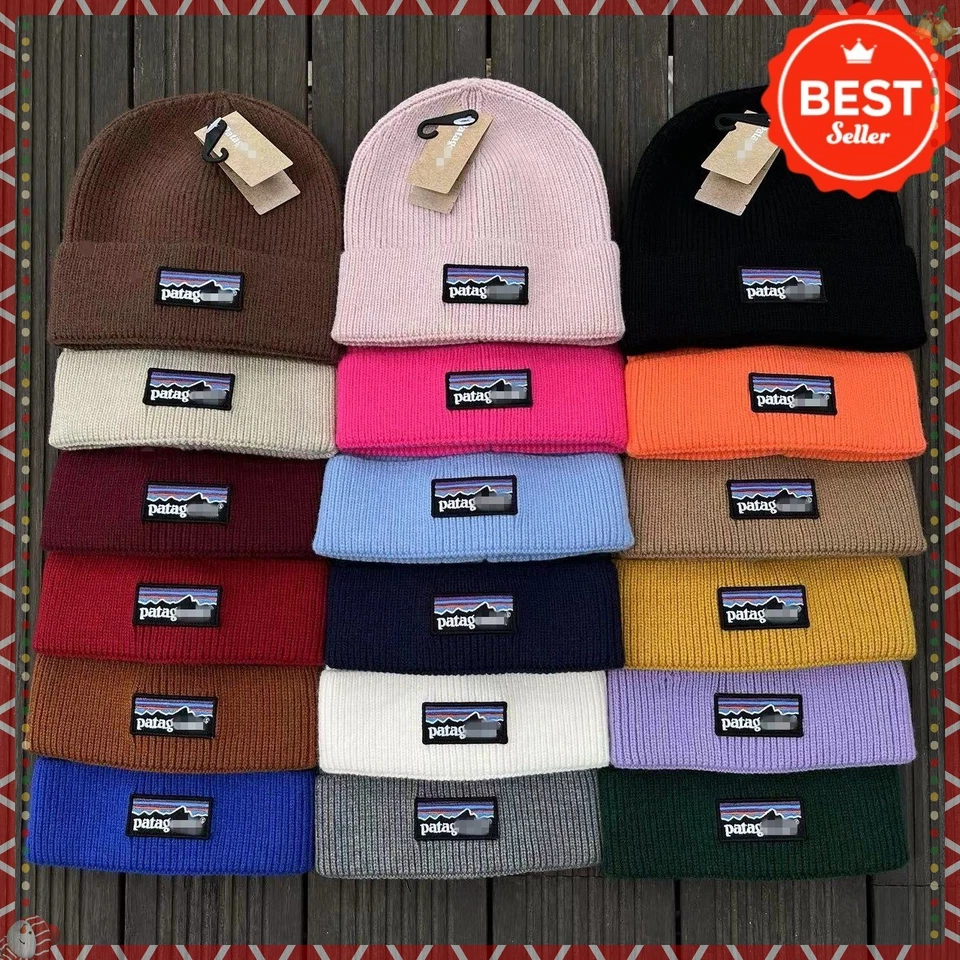 PATAGONIA Knitted Beanie Hat Men Women Winter Warm Christmas Gift Edition UK 2025