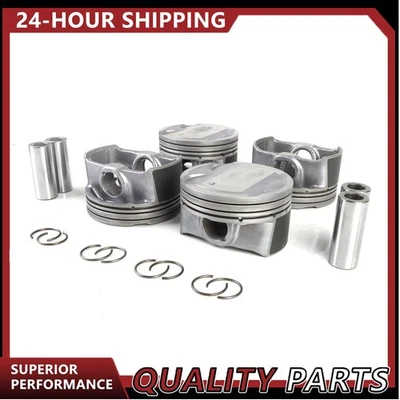 Kit de anillos de pistón y pistón de motor G4NH 23041-2E800 para Hyundai Kona Elantra 2,0 L Foto 1 de 4