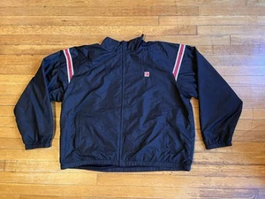 VINTAGE Lands End Saturn Cars Jacket Men's XXL Black - Picture 1 of 11