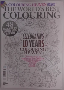 Colouring Heaven Presents magazine #23 2025 Celebrating 10 Years: World's Best - Picture 1 of 1