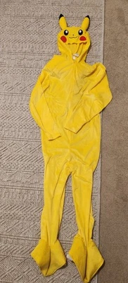 Pikachu Pokemon Mono Una Pieza Disfraz Halloween - Niño - Grande 10/12 Foto 1 de 4
