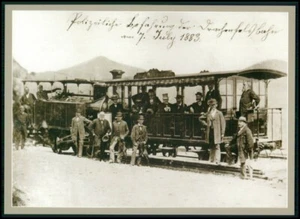 DEUTSCHE POST JUBILÄUMSKARTE 2008 DRACHENFELSBAHN ZAHNBAHN ZUG LOK 'm2909 - Bild 1 von 2