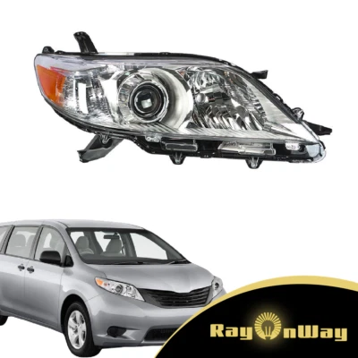For 2011-2020 Toyota Sienna Right Passenger Side Headlights Headlamp Assembly Foto 1 de 4