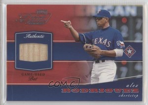 2002 Playoff Piece of the Game Materials Alex Rodriguez (Bat) #POG-5.1
