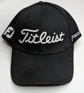 Titleist Sz S/M PRO V1 Footjoy FJ Performance New Era Black-Baseball Flex Cap - Picture 1 of 7