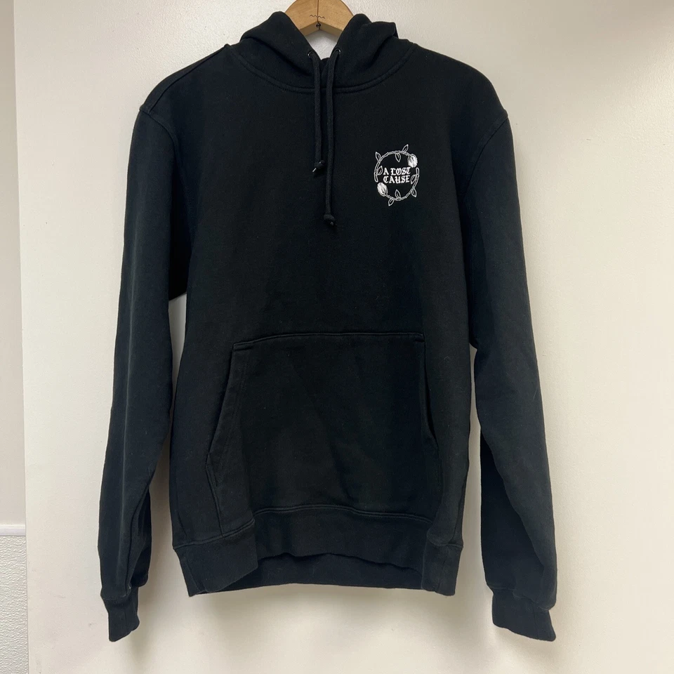 Sudadera con capucha A Lost Cause para mujer talla pequeña sudadera con capucha gráfica en ambos lados Foto 1 de 4