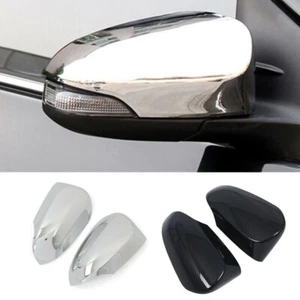 Cubierta de decoración de espejo retrovisor lateral para Toyota C-HR CHR 2016-2022 cromado 2 piezas - Imagen 1 de 14