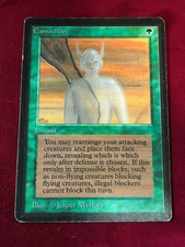 MTG Magic the Gathering BETA CAMOUFLAGE LP (JW4)