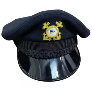 New Lancaster Boat Skipper Yachting Captain Peak Cap Military - Picture 1 of 5