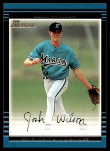 2002 Bowman 226 Josh Wilson   Florida Marlins  RC Baseball Card