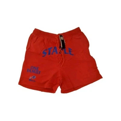 BUFFALO BILLS NFL X STAPLE  Throwback Vintage Wash Fleece Shorts Size 3xl - Image 1 of 2