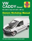 VW Caddy Diesel (Mar '04-Sept '15) 04 to 65: Mar 2004 to Sept 2015 (04 to 65 reg
