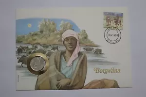 🧭 CUBIERTA MONEDA BOTSUANA 10 TEBAS 1984 B53 #96 - Imagen 1 de 4