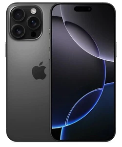 APPLE IPHONE 16 PRO MAX 256GB 6.9" BLACK TITANIUM EU MYWV3QN/A SMARTPHONE NUOVO - Zdjęcie 1 z 1
