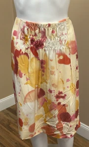 AKRIS PUNTO paint splotch patterned skirt - Picture 1 of 3