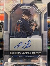 2023 Panini Prizm Baseball Jared Shuster Signatures Prospect Auto Braves HP