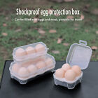 Egg Box 3/4/8 Grids Egg Holder Container For Outdoor Camping Picnic Eggs Box