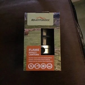 LINTERNA EFECTO LLAMA AVENTURIDGE CUMPLEAÑOS NAVIDAD CAMPING ILUMINACIÓN - Imagen 1 de 1