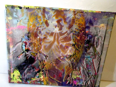 Angel Dr Evil Musk Yai Pintura Abstracta Graffiti LIENZO ABSTRACTO Foto 1 de 4