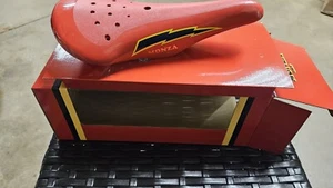 Monza Red Bmx Seat Elina Style Hutch Mongoose Redline Huffy Schwinn GT Dyno - Picture 1 of 8