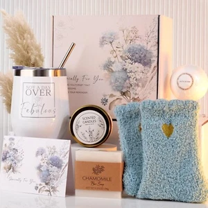 Pamper Gifts for Women Birthday, Relaxation Spa Gifts Set Self Care Package Get - Picture 1 of 9