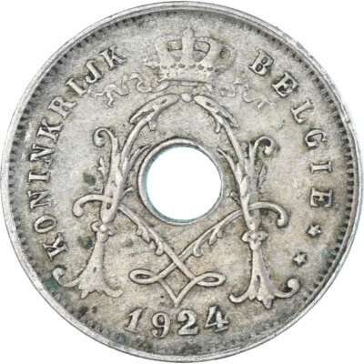 [#1338539] Coin, Belgium, 5 Centimes, 1924 - Image 1 of 2