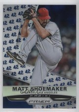 2015 Panini Prizm Jackie Robinson Prizm /42 Matt Shoemaker #115