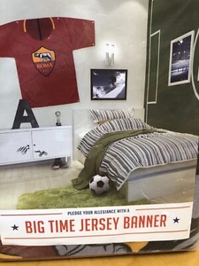 Italy AS Roma National Team Jersey Shaped Banner - HUGE - 57” X 45” - NEW! - Picture 1 of 7