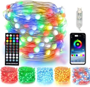USB 5V led niederspannung rgb illusion farbe wasserdicht leder draht licht - Bild 1 von 9