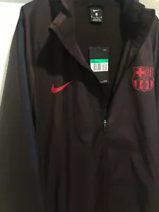 Raincoat jacket 2020 , FC Barcelona , NEW , player issue fcb FCBarcelona MESSI - Picture 1 of 11