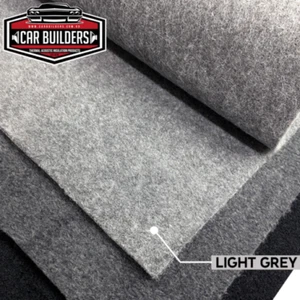 Car Builders 4-Way Stretch Carpet Light Grey 1000mm x 2000mm - CRPLGREY1M - Picture 1 of 1