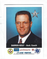 2000-01 Sudbury Wolves (OHL) Darren Keily